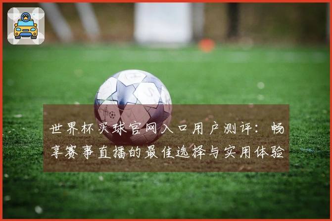 世界杯买球官网入口用户测评：畅享赛事直播的最佳选择与实用体验分享