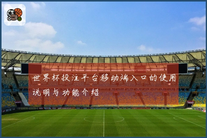 世界杯投注平台移动端入口的使用说明与功能介绍