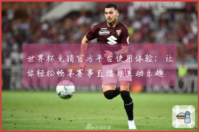世界杯竞猜官方平台使用体验：让你轻松畅享赛事直播与互动乐趣